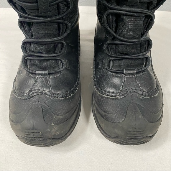 Columbia Bugaboot Celsius Waterproof Winter Snow Boot Black Youth Kids Size 1 - Picture 4 of 10